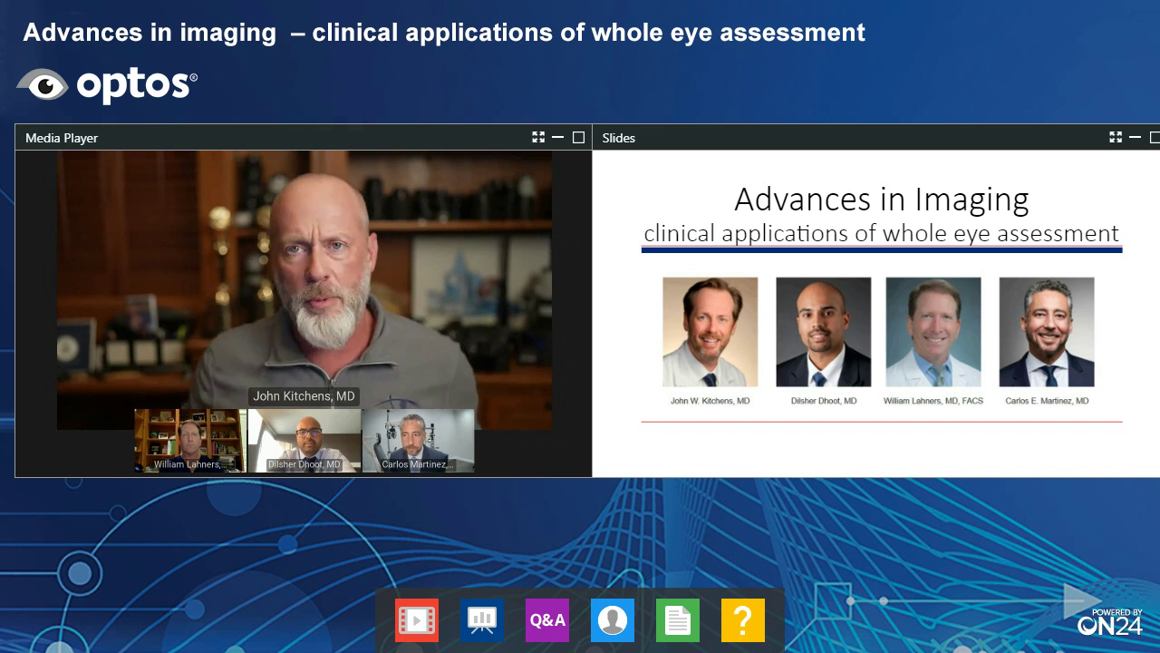Advances in imaging – clinical applications of whole eye assessment