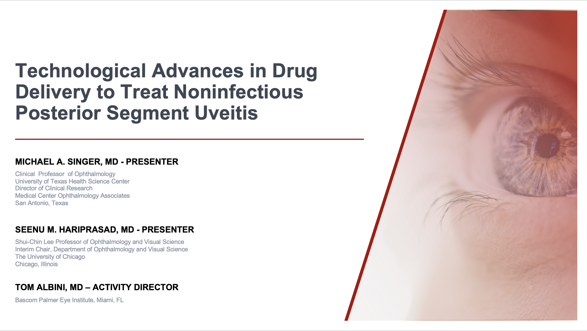 Technological Advances in Drug Delivery to Treat Noninfectious Posterior Segment Uveitis